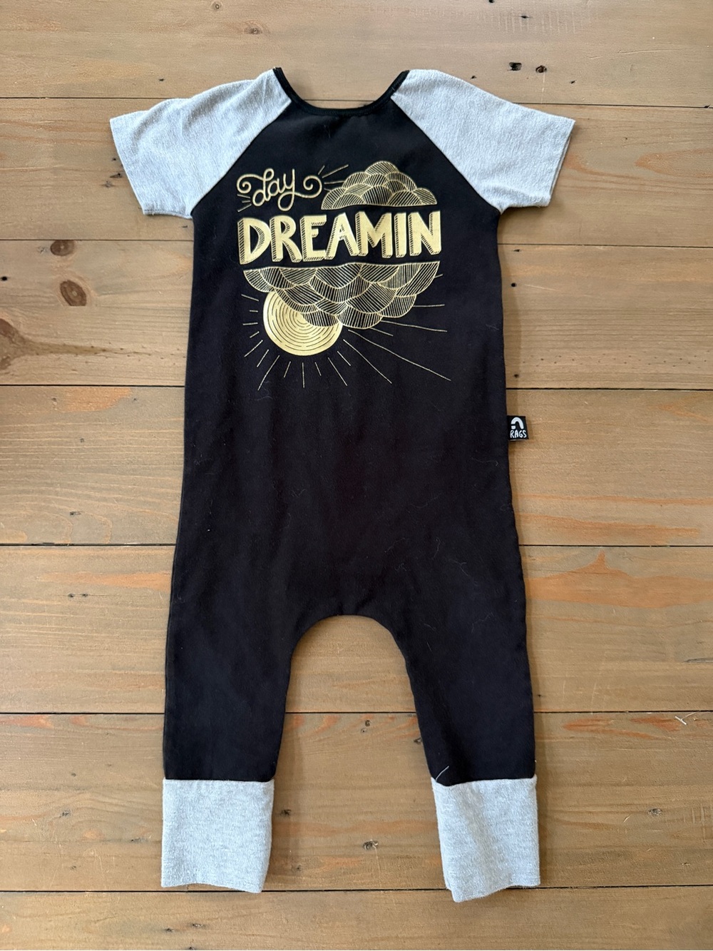 RAGS “Day Dreamin” Graphic Romper - 12-18 Months